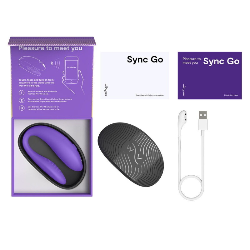 Тревел-кейс для We-Vibe Sync GO Light Purple: зручність зберігання та транспортування