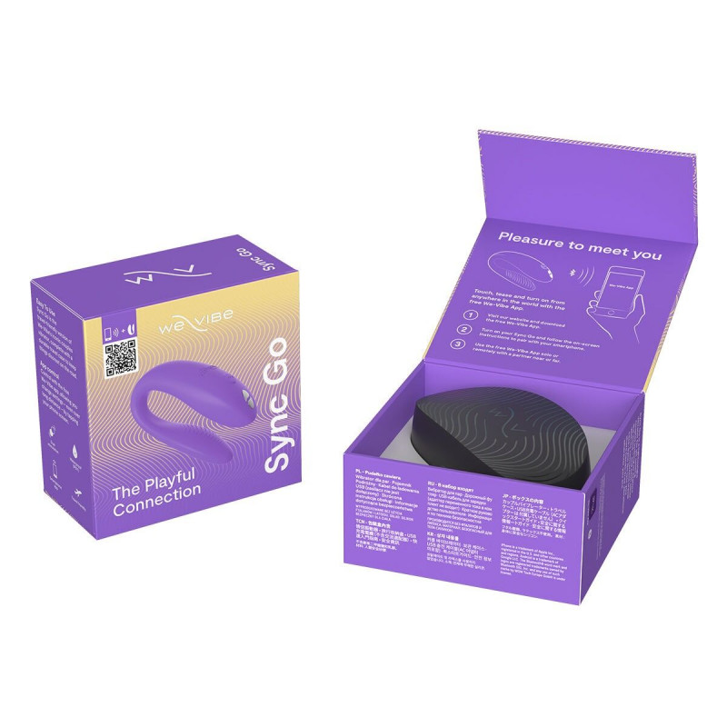 We-Vibe Sync GO Light Purple: демонстрація його компактності