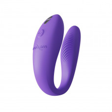 Смарт-вібратор для пар We-Vibe Sync GO Light Purple, тревел-кейс — Keks-Hub