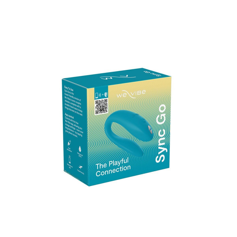 We-Vibe Sync GO Turquoise: детальний вид з іншого ракурсу