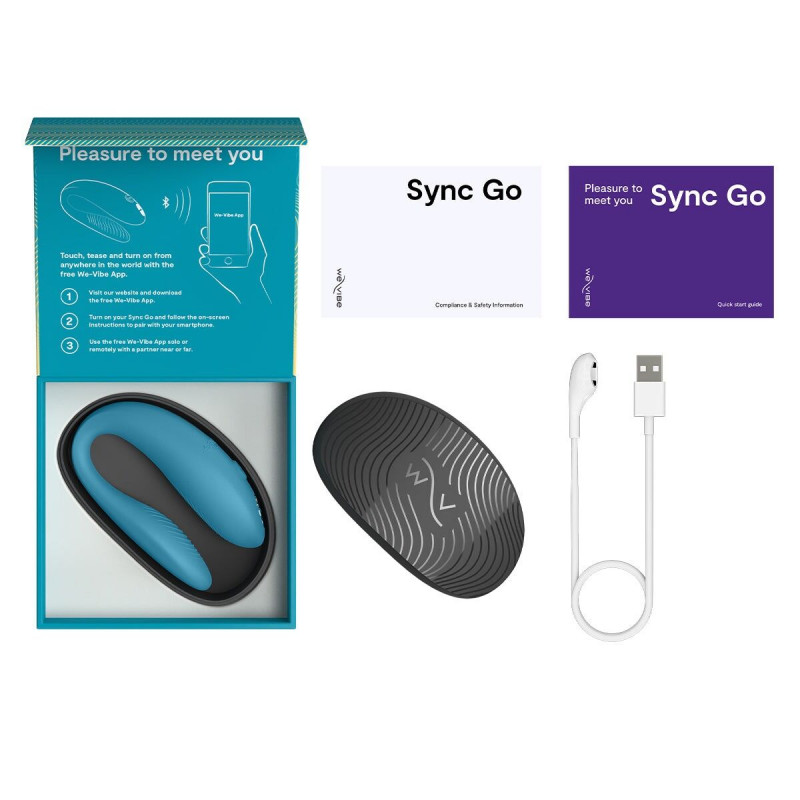 We-Vibe Sync GO Turquoise: демонстрація його використання парами