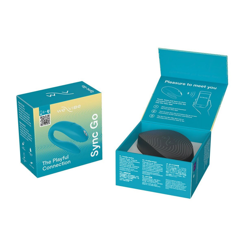 We-Vibe Sync GO Turquoise: додаток для управління вібраціями