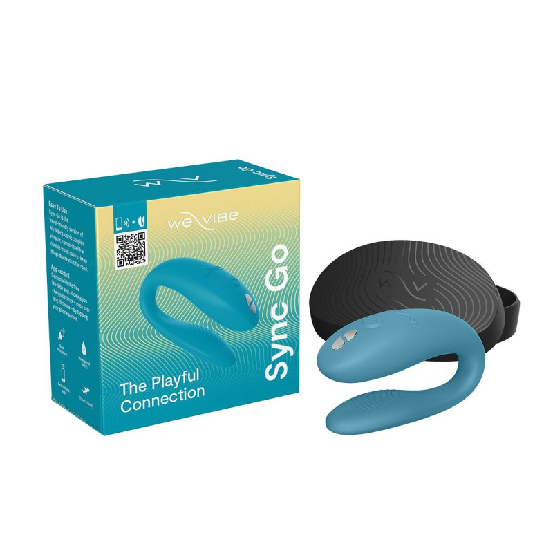 We-Vibe Sync GO Turquoise: колір бірюзовий (Turquoise)