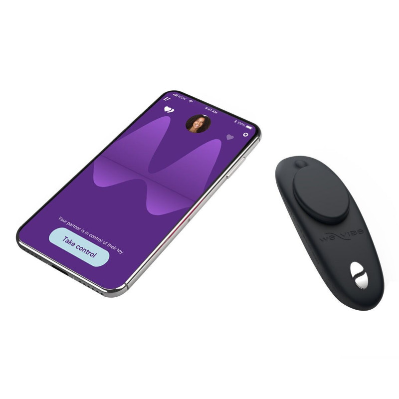 Текстура силікону смарт-вібратора We-Vibe Moxie+, деталі поверхні