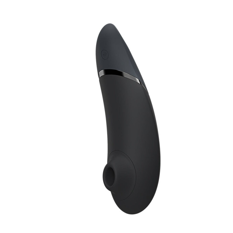 Womanizer Next Black, вид збоку, демонстрація ергономічної форми