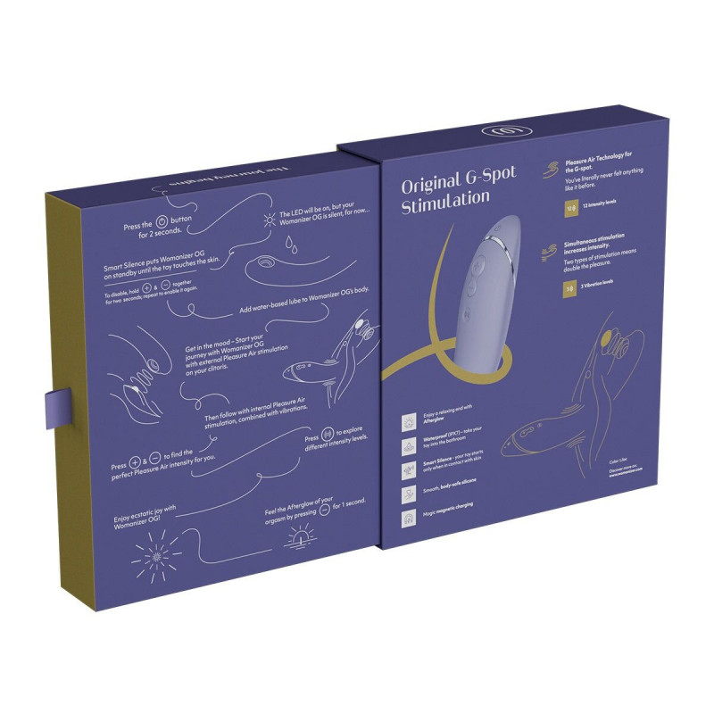 Ексклюзивний силіконовий матеріал Womanizer OG Lilac: гіпоалергенний та безпечний