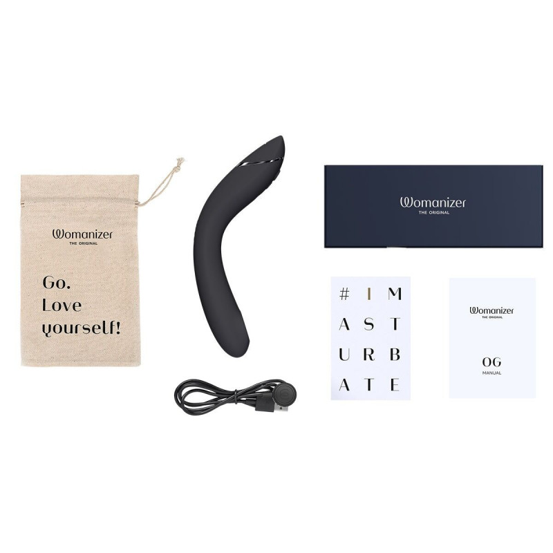 Порт для зарядки на Womanizer OG Dark Grey: демонстрація зручності заряджання