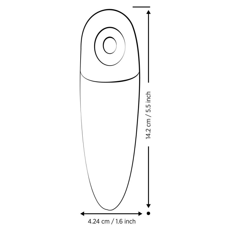 Упаковка вакуумного стимулятора Romp Shine X, стильний дизайн