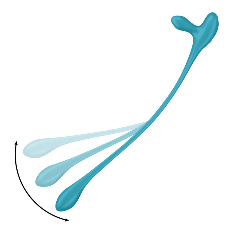 Мультивібратор Satisfyer Plug & Play 1, текстура силікону, гладка поверхня