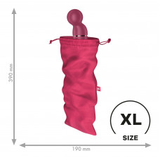 Мішечок для секс-іграшок Satisfyer Treasure Bag XL, рожевий — Keks-Hub