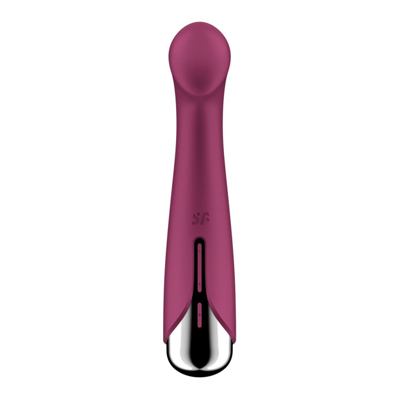 Satisfyer Spinning G-Spot 1 Red в дії: демонстрація ротації