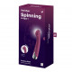 Satisfyer Spinning G-Spot 1 Red: комплект поставки, включаючи зарядний пристрій