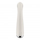 Текстура матеріалу вібратора Satisfyer Spinning G-Spot, ротаційний, бежевий