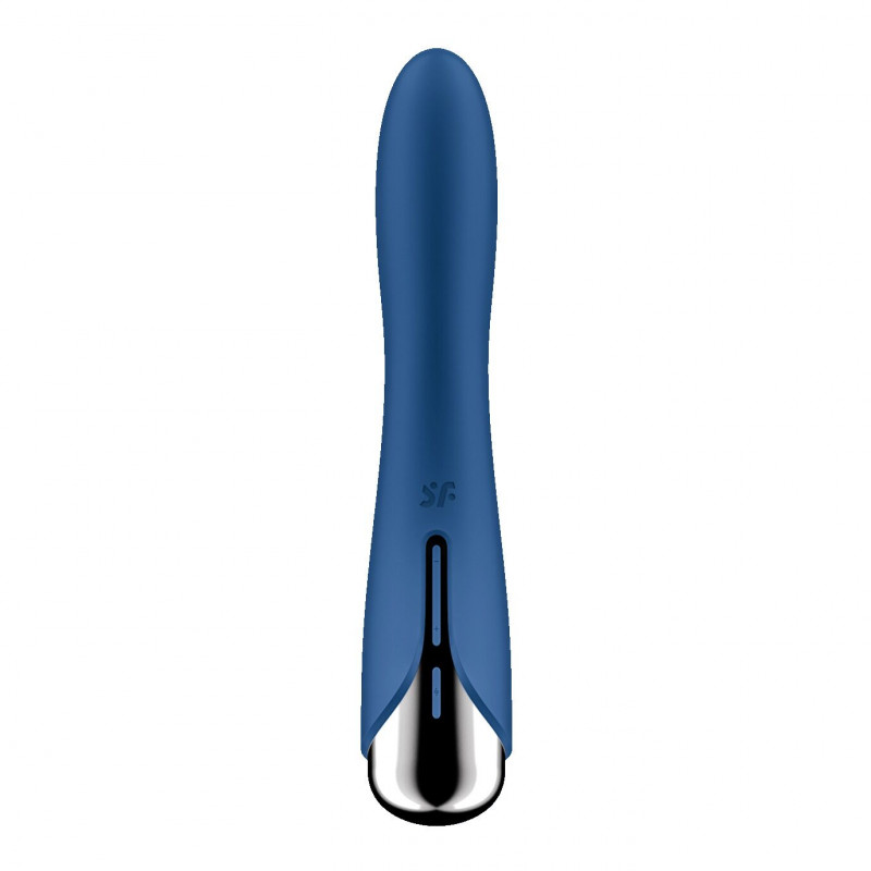 Контролер вібратора Satisfyer Spinning Vibe 1 Blue, демонстрація кнопок керування