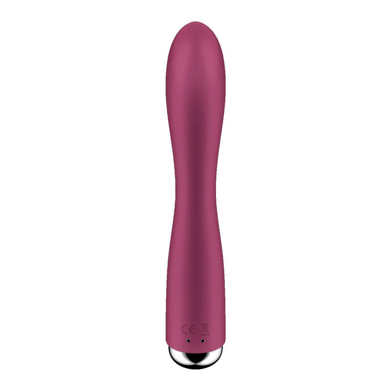 Satisfyer Spinning Rabbit 1 Red - текстура матеріалу, приємний на дотик силікон