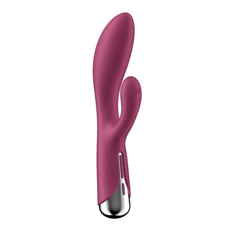Satisfyer Spinning Rabbit 1 Red - деталі управління, кнопки та інтерфейс