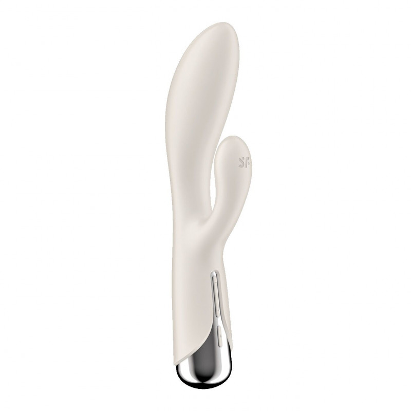 Текстура матеріалу вібратора-кролика Satisfyer Spinning Rabbit 1 Beige