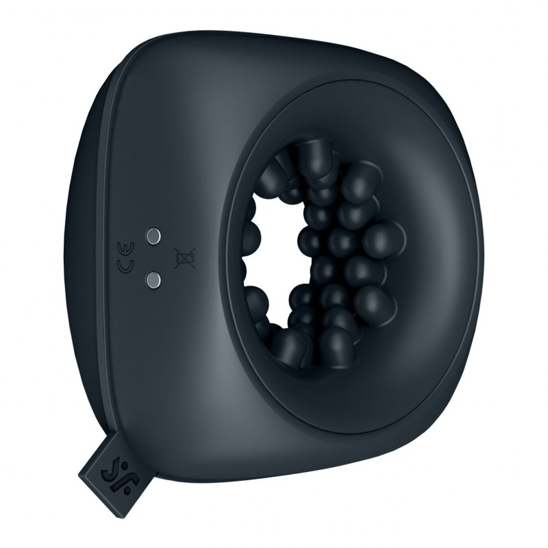 Компактний мастурбатор Satisfyer Ring Stroker в оригінальній упаковці бренду Satisfyer, готовий до відправки.