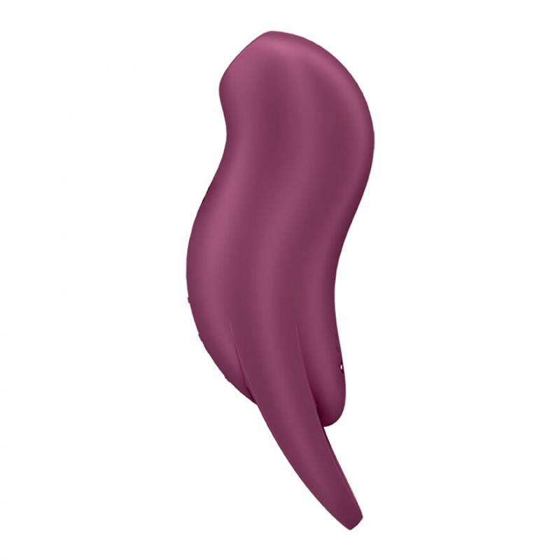 Satisfyer Pocket Pro 1 Purple: вид збоку, ергономічний дизайн