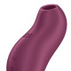 Текстура силіконової насадки вакуумного стимулятора Satisfyer Pocket Pro 1 Purple