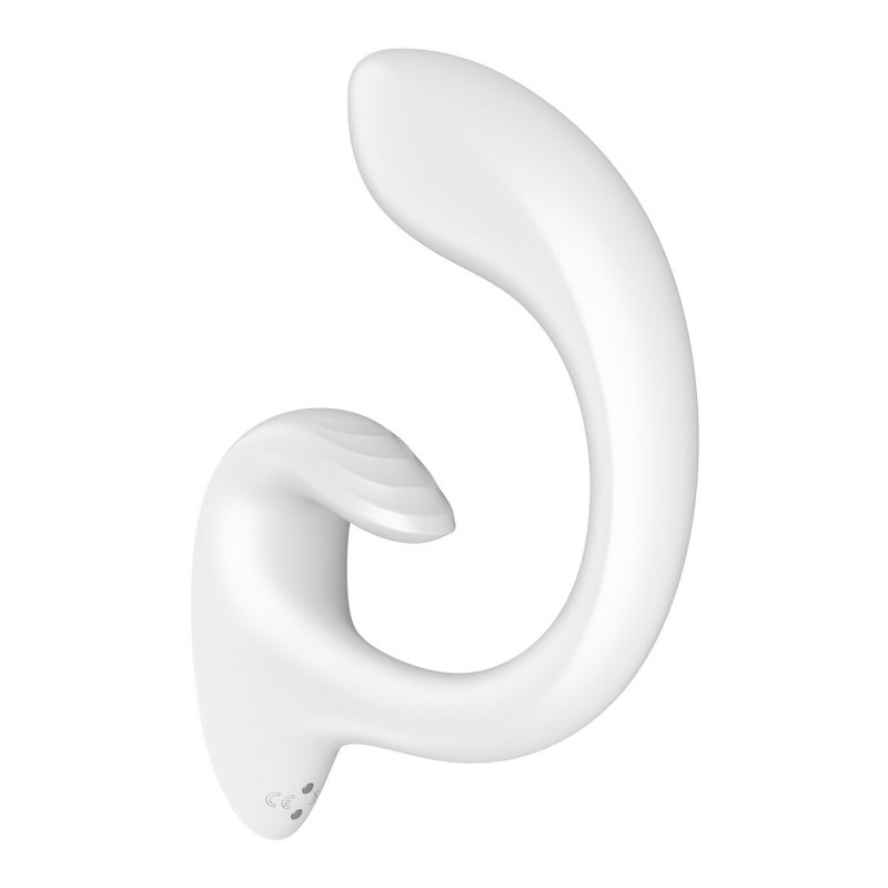 Вібратор Satisfyer G for Goddess 1 White: пакування, стильне та дискретне, ідеальне для подарунка