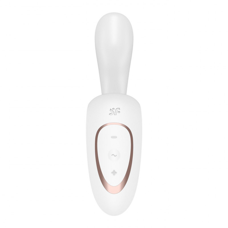 Satisfyer G for Goddess 1 White: текстура силікону, гіпоалергенний та приємний на дотик матеріал