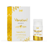 Рідкий вібратор Intt Vibration Honey (15 мл) — густий, смачний, діє до 30 хв