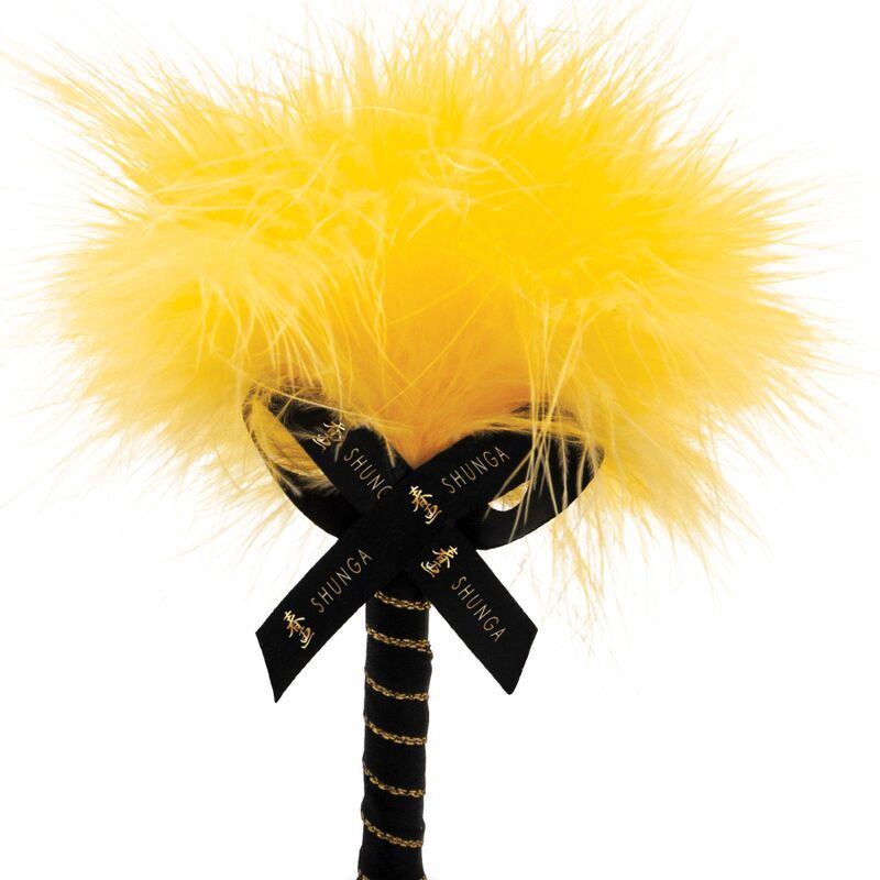 Упаковка пудри для тіла Shunga Luscious Mango, вид збоку