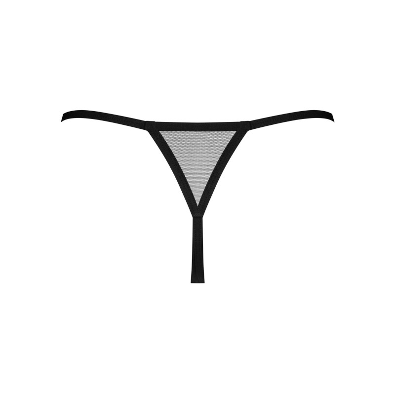 Упаковка трусиків-стрінг Obsessive Novenes crotchless thong XL/2XL: стильний аксесуар