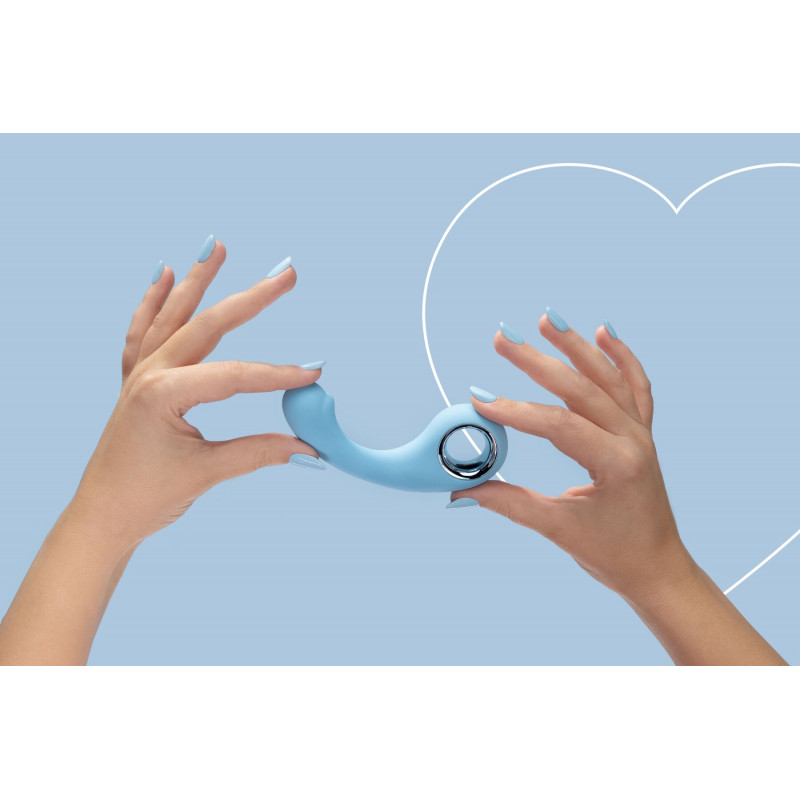 Вібратор FairyGasm BraveryAward синій: деталі дизайну, високоякісні матеріали