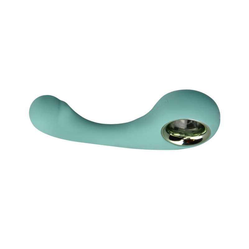 Вібратор FairyGasm BraveryAward збоку, демонструє вигнуту форму для стимуляції точки G