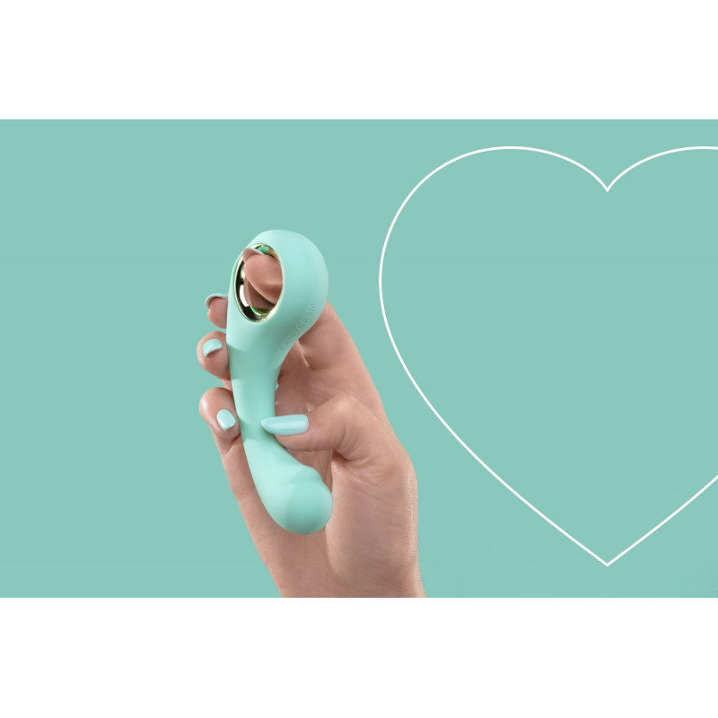 Зелений вібратор FairyGasm BraveryAward разом з іншими аксесуарами бренду