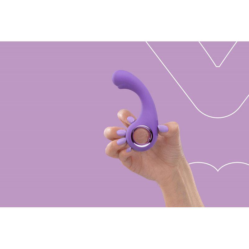 Вібратор FairyGasm BraveryAward violet - в комплекті з аксесуарами