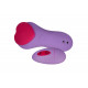 FairyGasm HeartGem вібратор для трусиків фіолетовий - текстура поверхні
