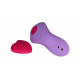 FairyGasm HeartGem вібратор для трусиків фіолетовий - розміри та форма