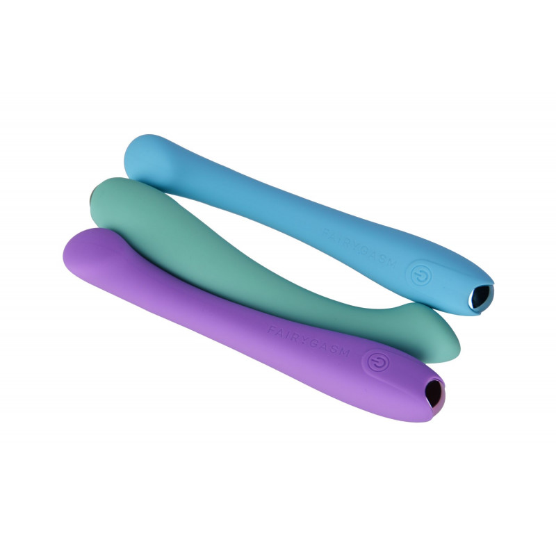 Вібратор для точки G FairyGasm MerryWand фіолетовий - в контексті використання, атмосфера