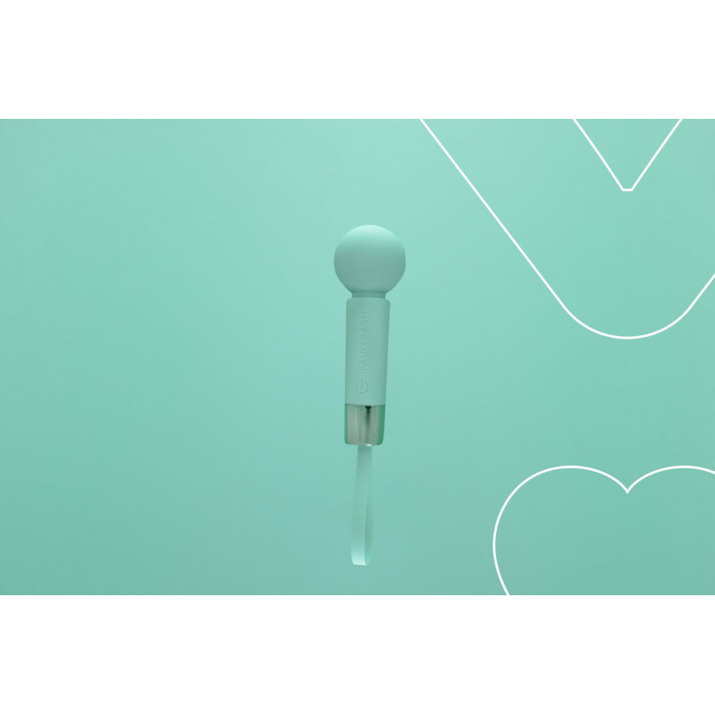 Мінівібромасажер FairyGasm Pearlstasy зелений - текстура поверхні