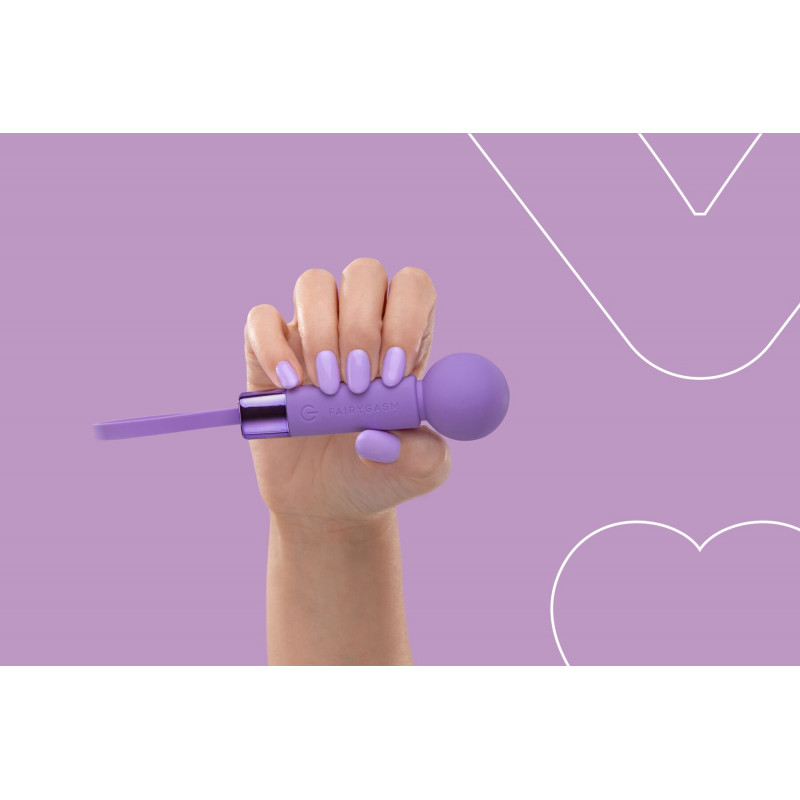 Комплектація мінівібромасажера FairyGasm Pearlstasy фіолетовий
