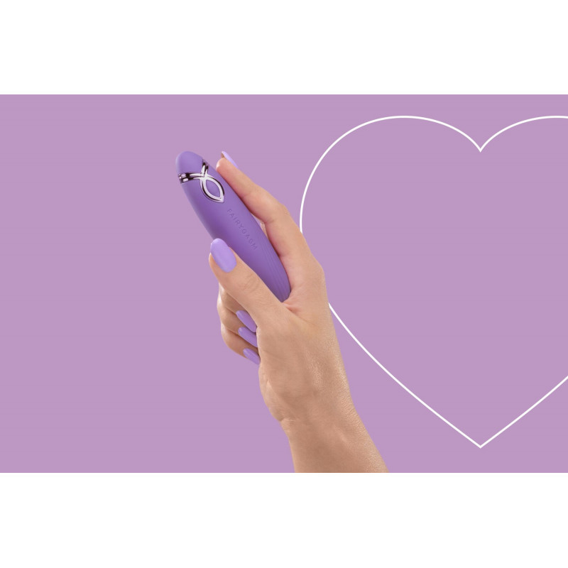 Мінівібратор FairyGasm PleasureArrow фіолетовий, деталі дизайну