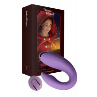 Вибратор для пар FairyGasm PleasureBerry violet с зарядным кейсом и пультом ДУ