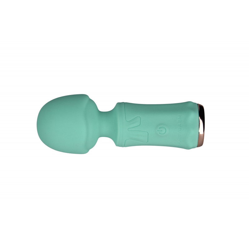 Текстура силіконового покриття мінівібромасажера FairyGasm SecretFuntasy зелений - приємна на дотик та гігієнічна