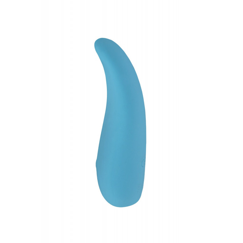 Вібратор-язичок FairyGasm ThrillLeaf blue - демонстрація гнучкості