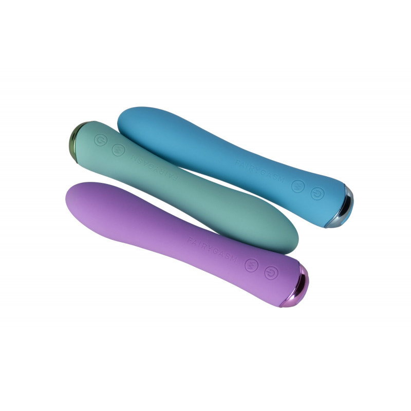 Вібратор FairyGasm WowGenie blue, загальний план, що демонструє його привабливий вигляд