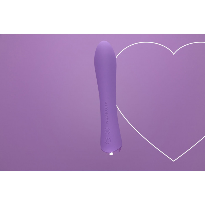 Кнопка керування на вібраторі FairyGasm WowGenie фіолетовому, вигляд в деталях