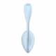 Смарт-віброяйце Satisfyer Smooth Petal Connect App Light Blue з підключенням до додатку