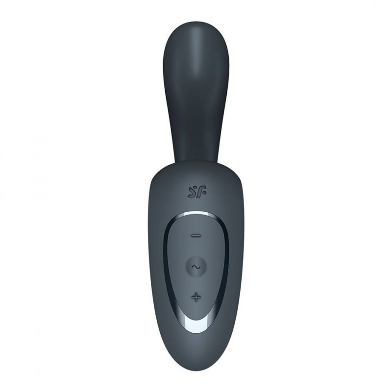 Satisfyer G for Goddess 1 Dark Grey, вигляд збоку, демонстрація вигнутої форми
