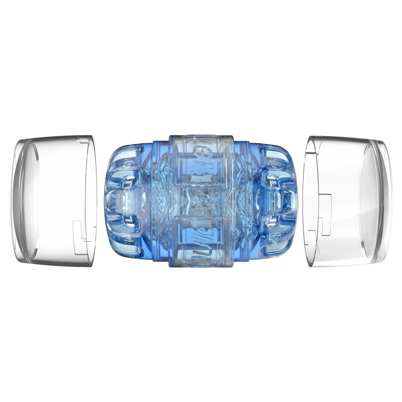 Текстура внутрішньої поверхні мастурбатора Fleshlight Quickshot Turbo Blue Ice