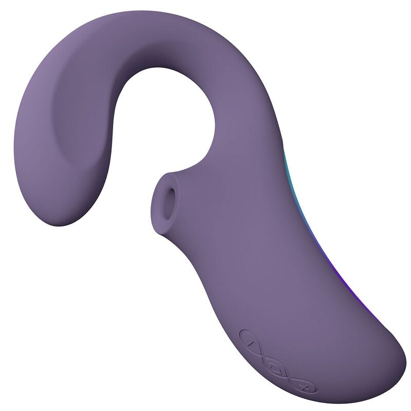 Детальний вигляд текстури силіконового покриття LELO Enigma WAVE Cyber Purple