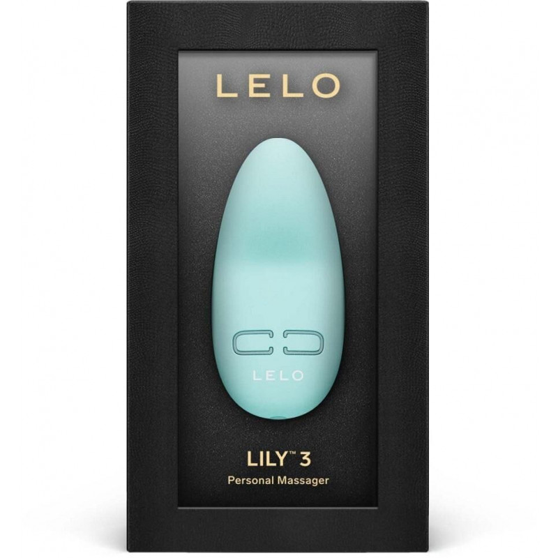 Мінівібратор LELO Lily 3 Polar Green в руці, компактний розмір