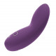 Вібратор LELO Lily 3 Dark Plum – детальний вигляд збоку, демонстрація вигину